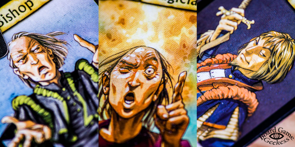 Close ups of Citadels roles