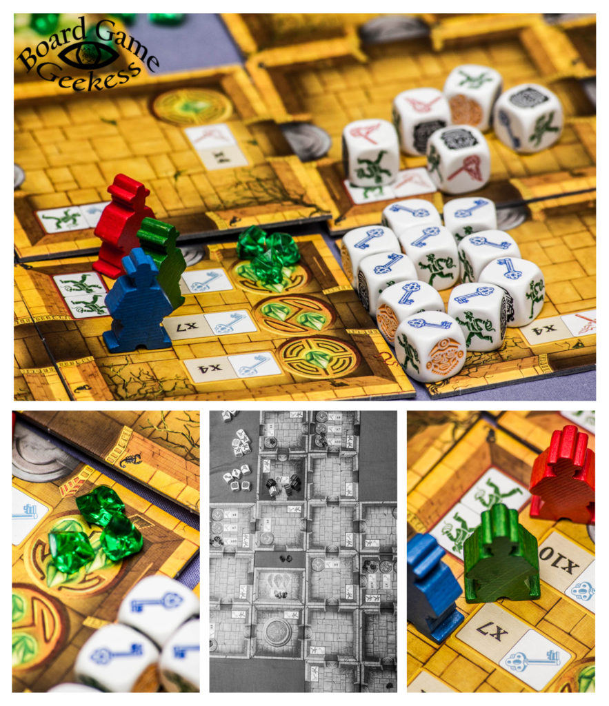 Escape! Board Game board, setup and gameplay
