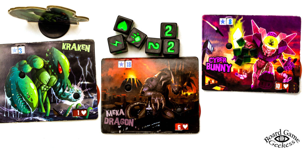 King of Tokyo character sheets