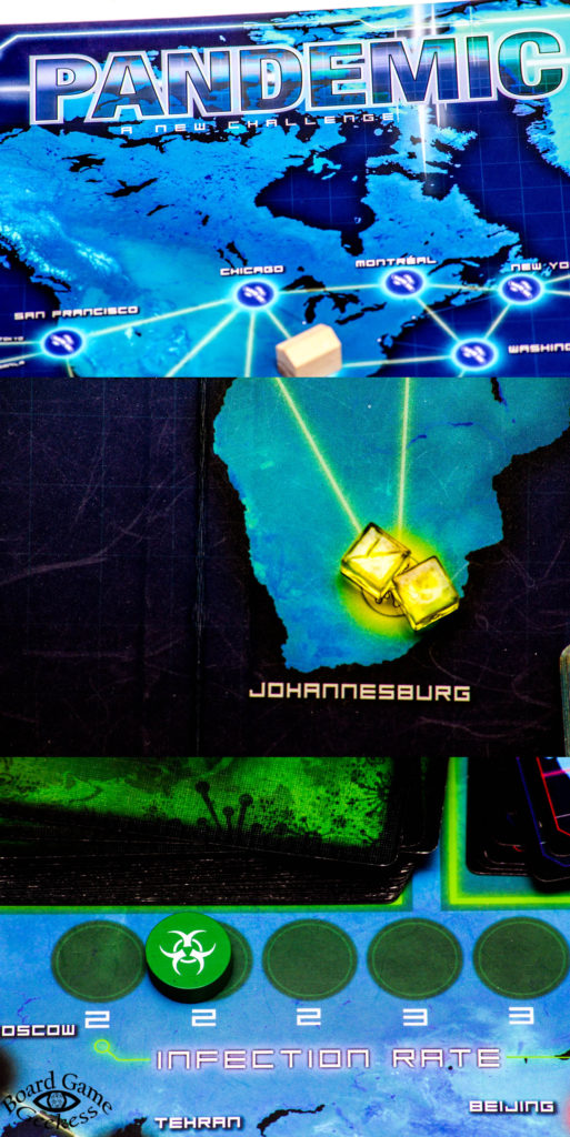 Pandemic Board Game board