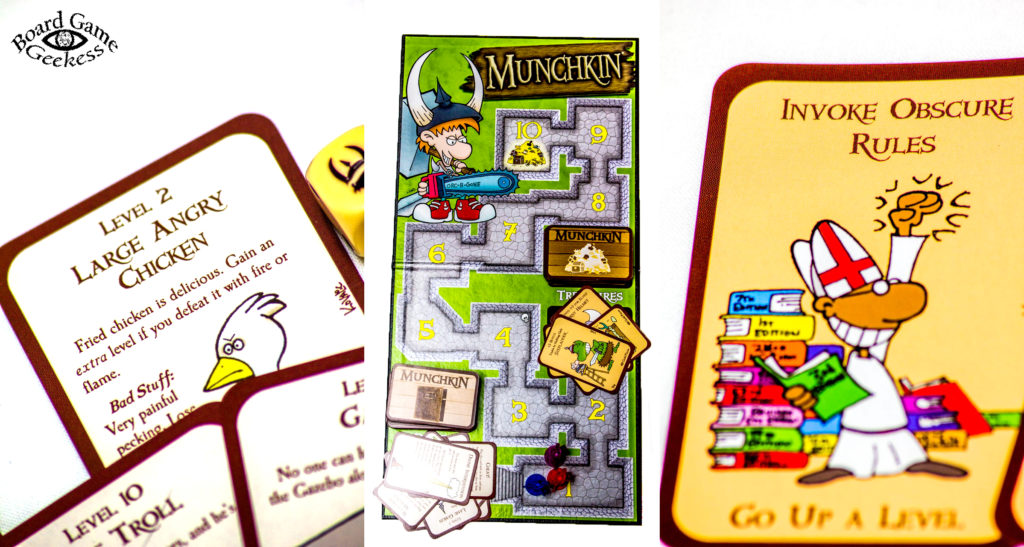 examples of munchkin being played