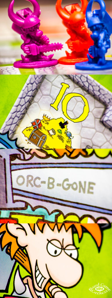 munchkin meeples from the deluxe edition