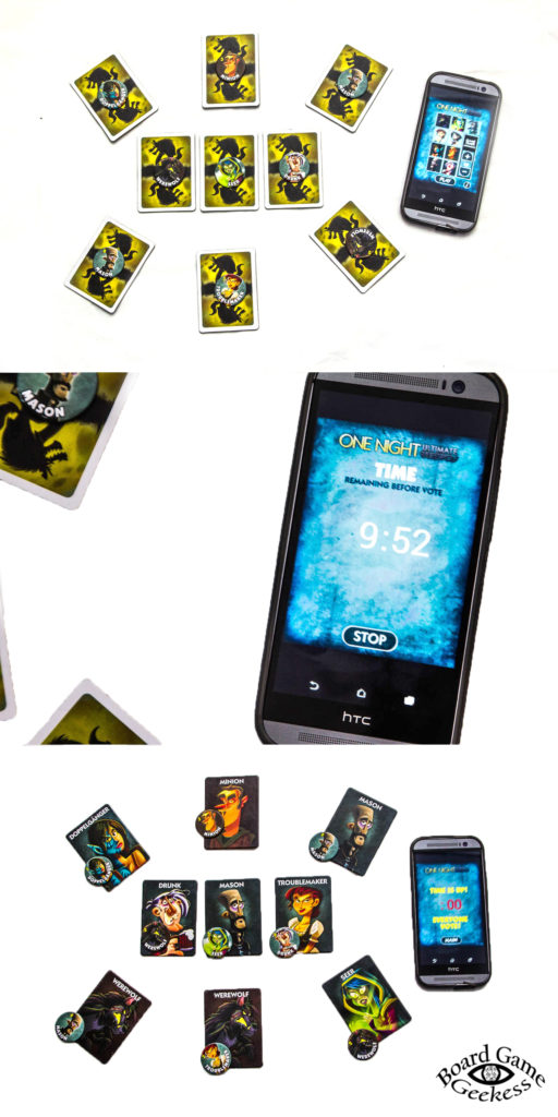 hidden layout, app and revealed layout in one night ultimate werewolf